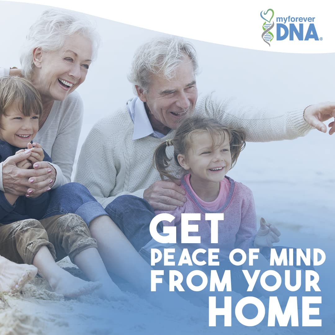 My Forever DNA empaque discreto para confidencialidad desde el primer momento.