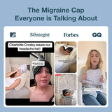 MyHalos Gorro de alivio para migrañas, uso doméstico para dolor facial y frío terapéutico.