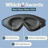MyHalos Sleep Mask tejido transpirable para flujo de aire
