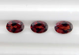 Garnet oval 5x7 mm de Myhealingworld, pieza destacada para proyectos de joyería