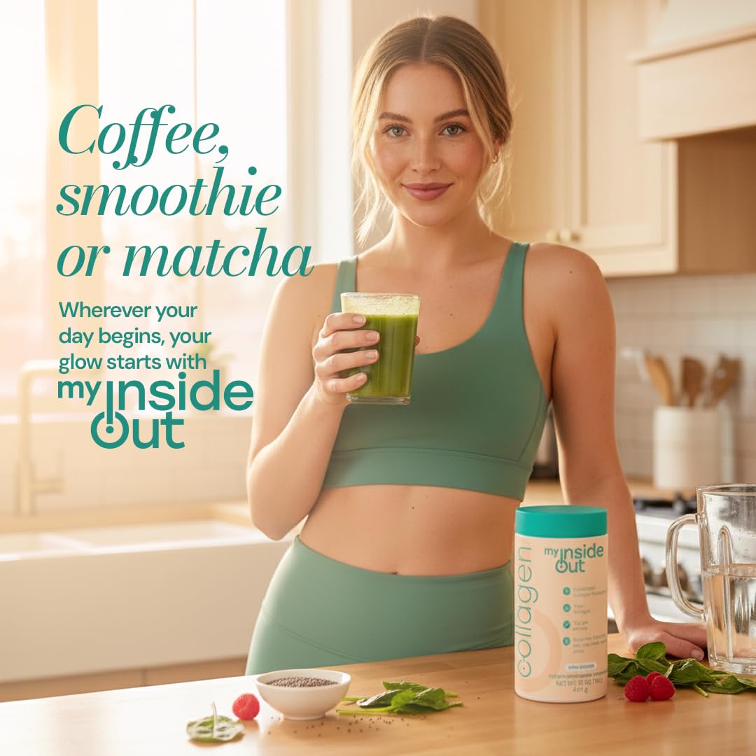 myInsideOut Colágeno Peptidos en batido con sabor neutro