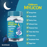 MYLICON niño-durmiendo-relajado uso nocturno para tranquilidad.