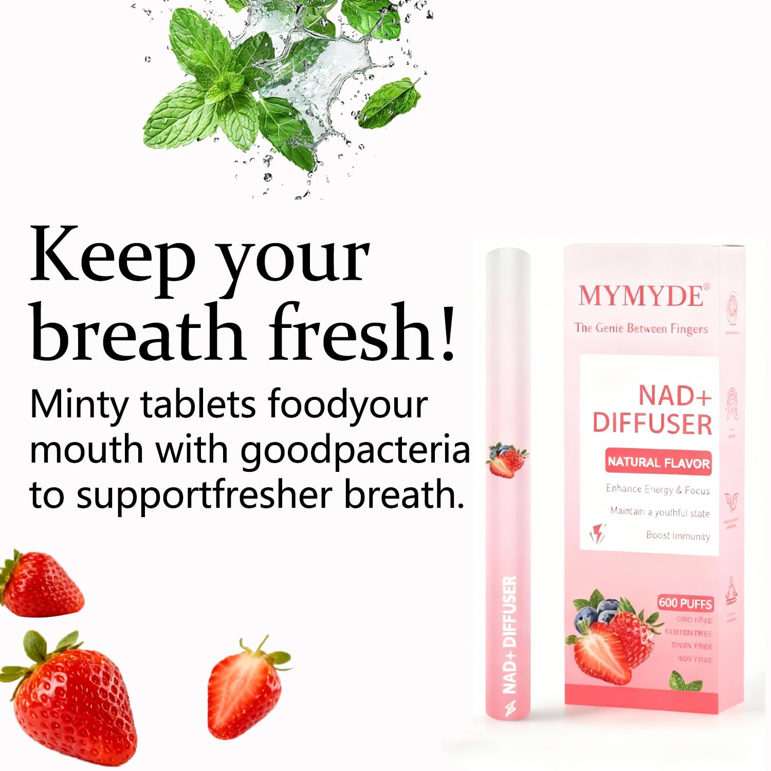 MYMYDE bolígrafo-difusor para relajación nocturna y calma.