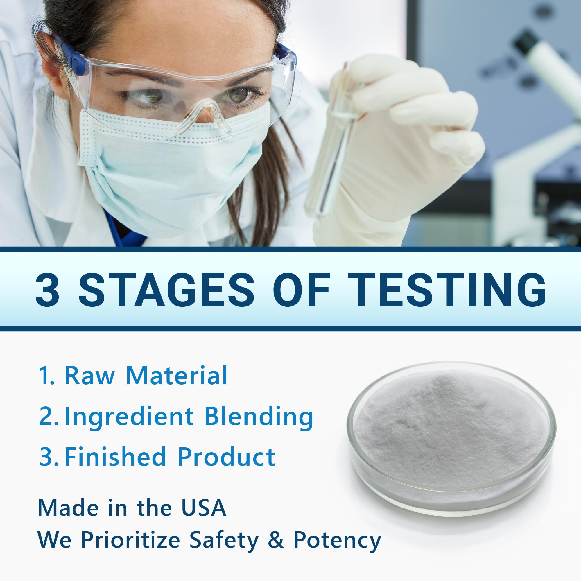 Proceso de fabricación en EE.UU. de MyoActivo, control de calidad