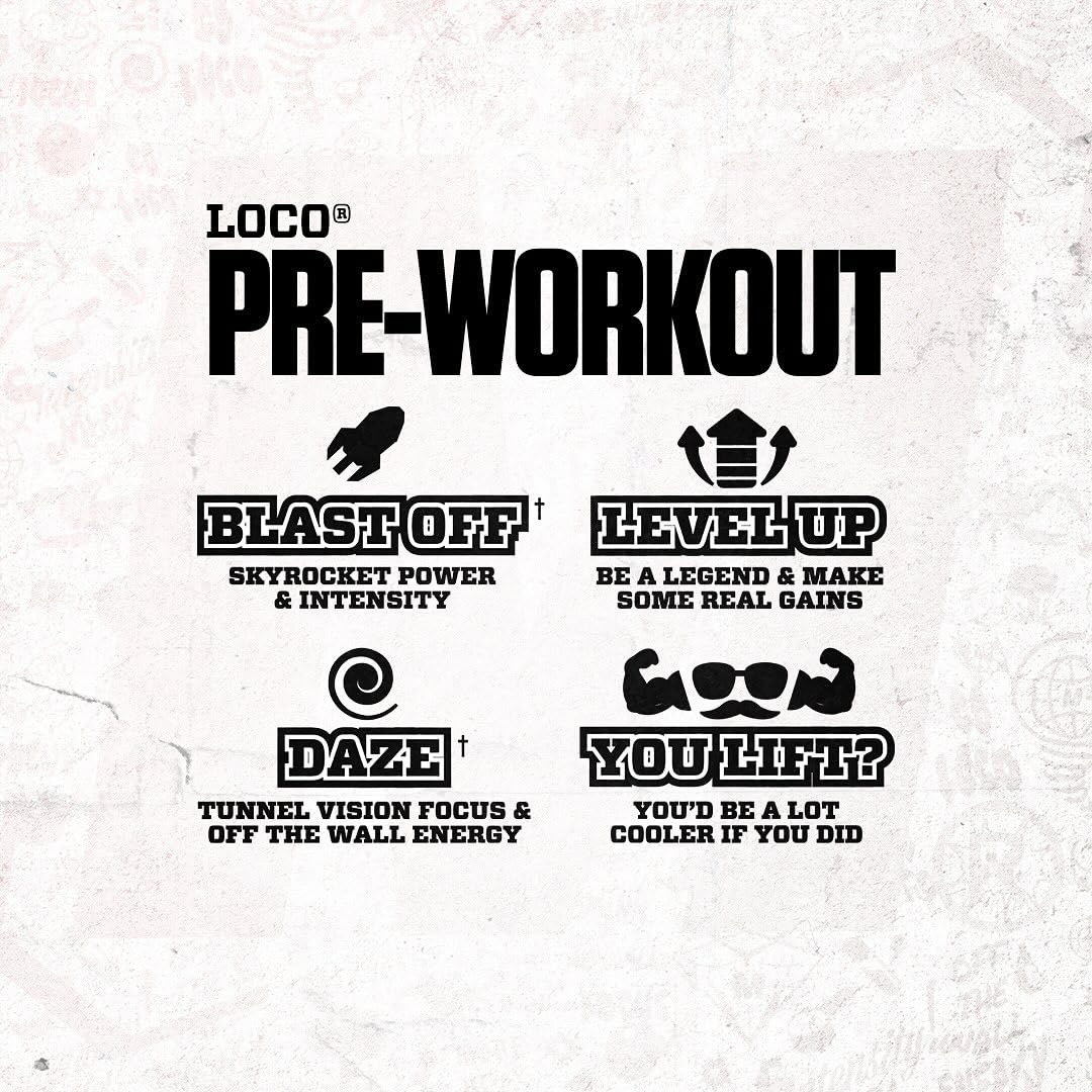 MyoBlox LOCO polvo disuelto en agua, bebida lista para entrenar.