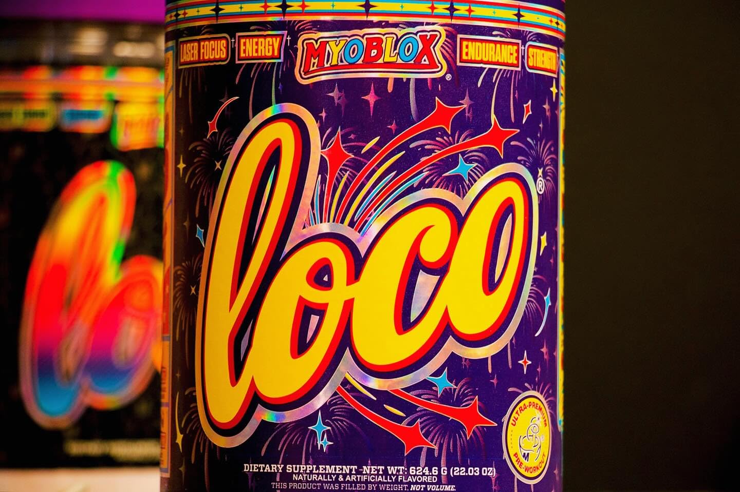 MyoBlox Loco, mezcla sin grumos, textura suave para entrenos intensos.