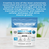 MYOXCIENCE Creavitalis disolución rápida en líquido para absorción eficiente.