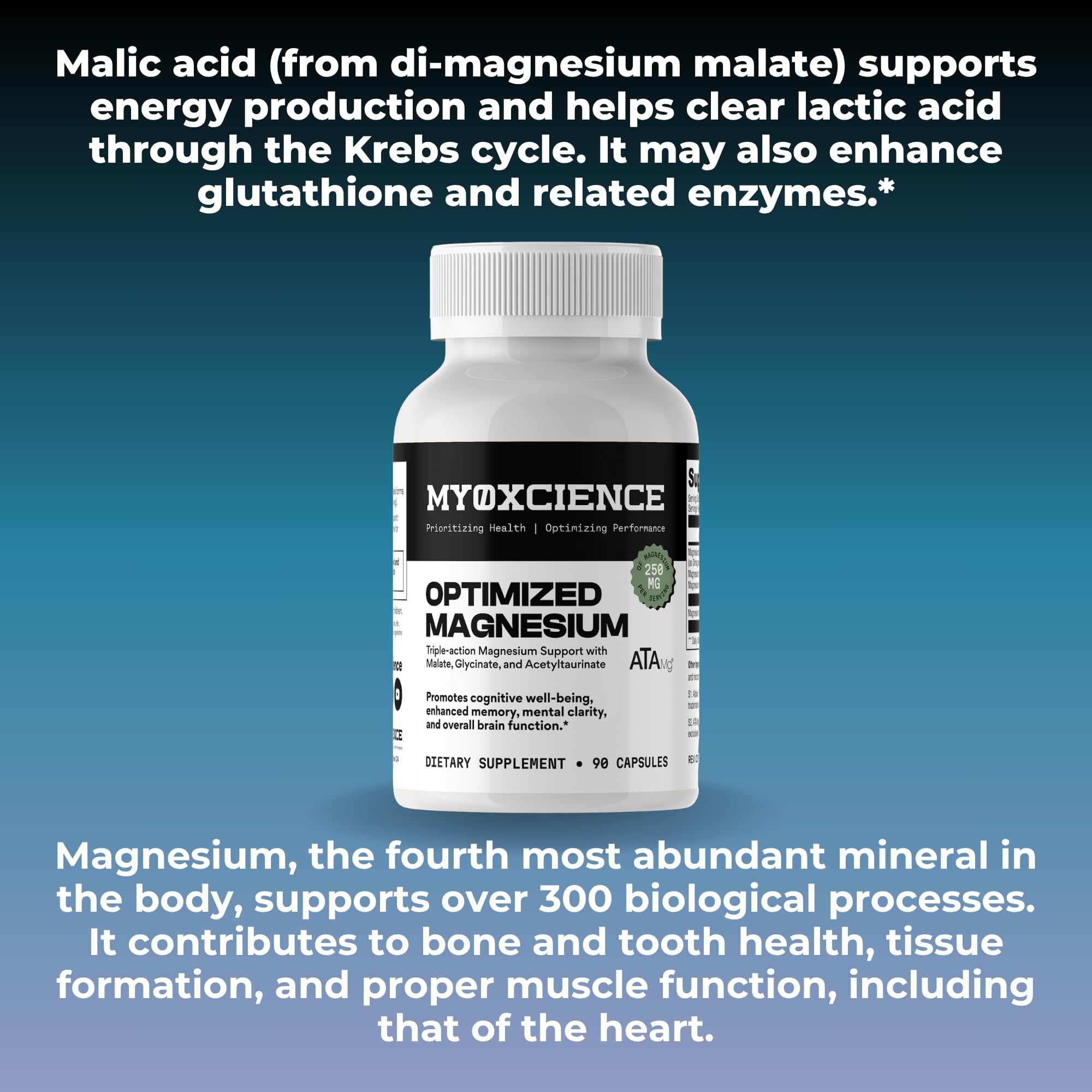 MYOXCIENCE escena de relajación suave para apoyo de rutina nocturna.