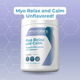 MYOXCIENCE Myo Relax & Calm sin-alergenos fórmula limpia para mayor tranquilidad
