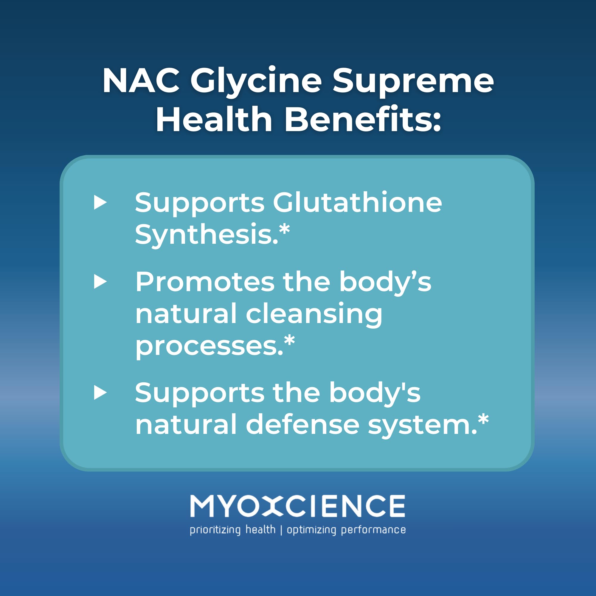 MYOXCIENCE NAC Glycine Supreme, recomendaciones de uso nocturno y rutina