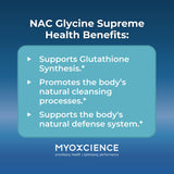 MYOXCIENCE NAC Glycine Supreme, recomendaciones de uso nocturno y rutina
