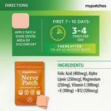 mypatches Duración de hasta 8 horas sin residuo