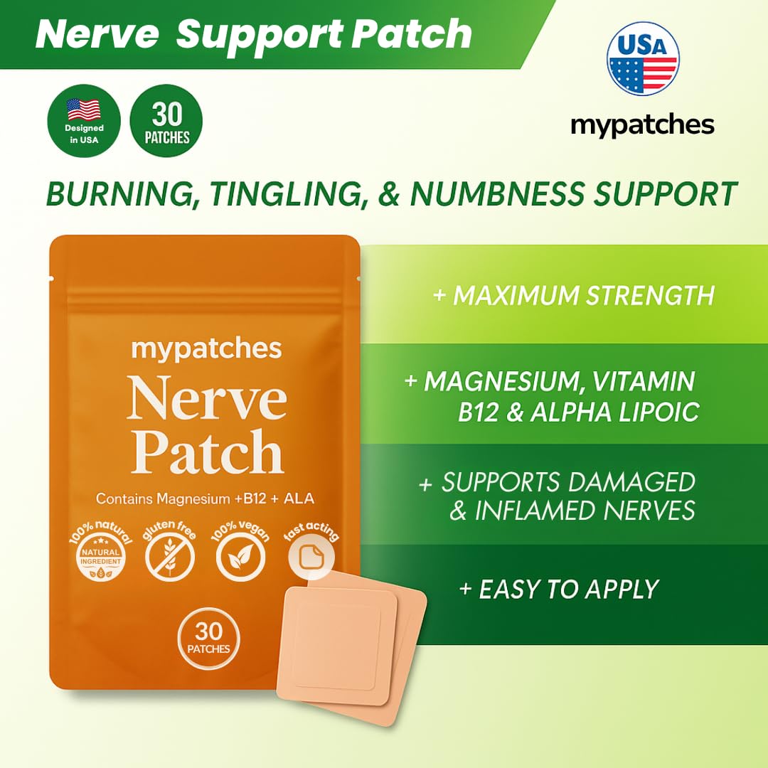 mypatches Ingredientes naturales de la fórmula a base de plantas