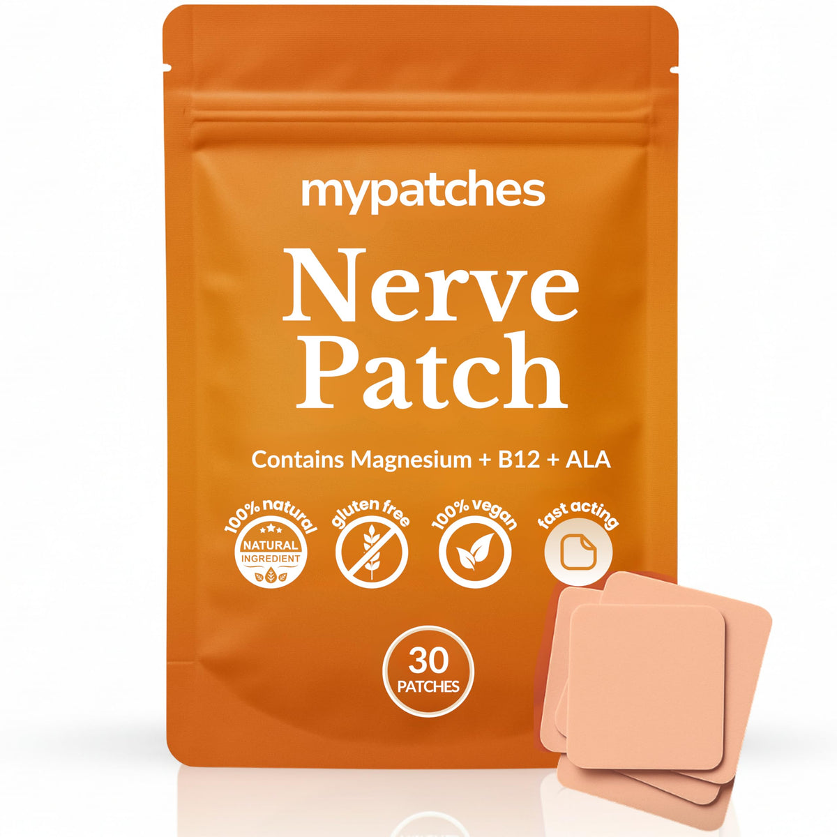 mypatches Parche nervio con magnesio para apoyo diario