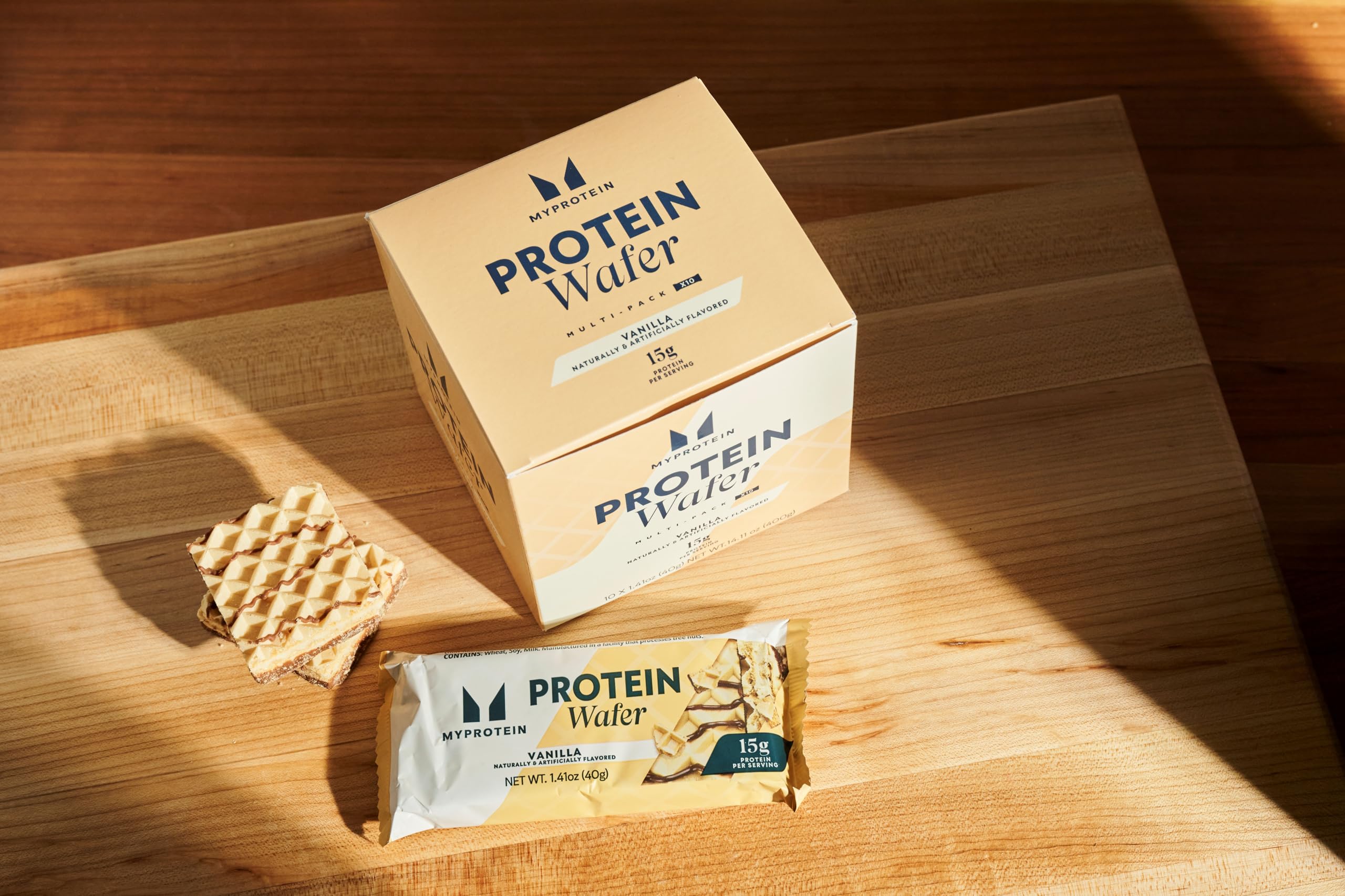 Barras proteicas con recubrimiento de chocolate leche, sabor suave