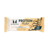 Barra Myprotein en plato, textura crujiente y vainilla