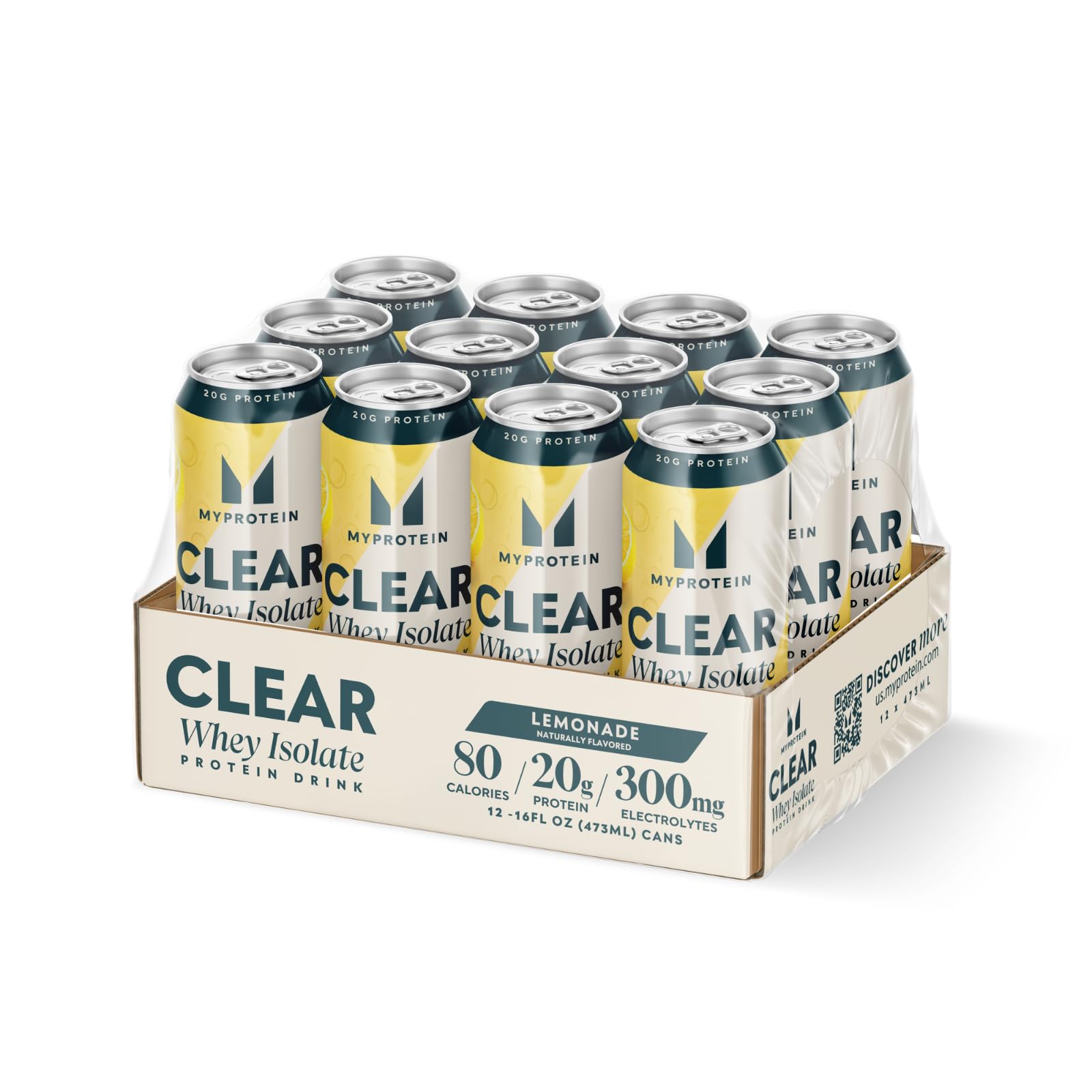 Lata lista para beber, sabor limonada, consumo rápido.