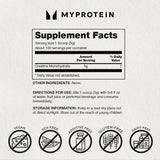 Myprotein Creatina Monohidrato: polvo sin sabor para rendimiento continuo durante el entrenamiento.