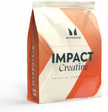 Myprotein Creatina Monohidrato en polvo sin sabor para mayor energía durante entrenamientos.