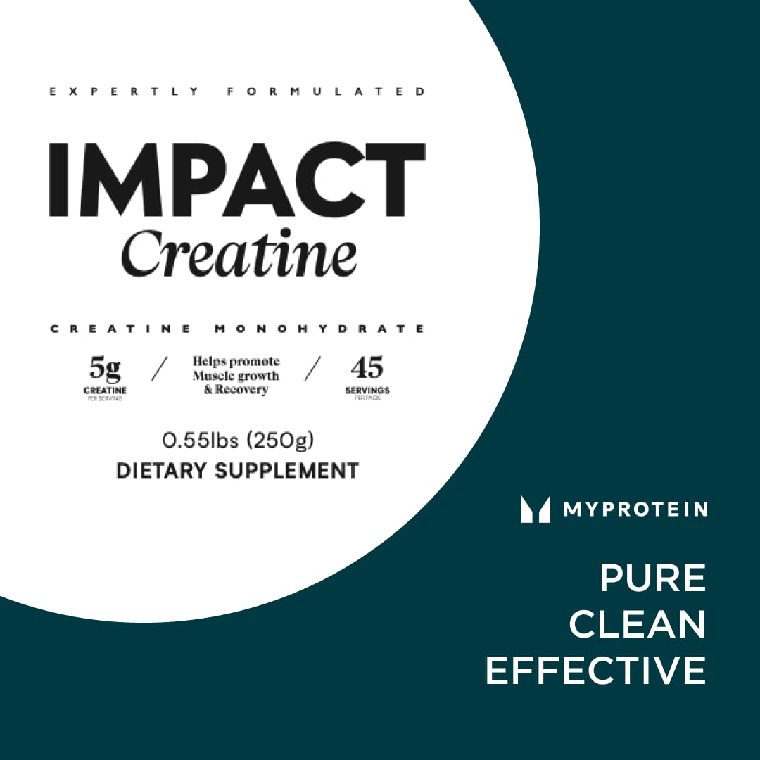 Myprotein Creatina Monohidrato: soporte muscular durante sesiones largas.