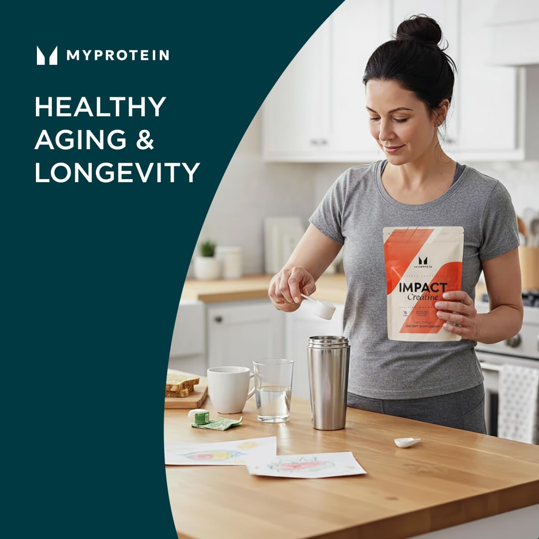 Myprotein Creatina Monohidrato: uso diario seguro para deportistas.