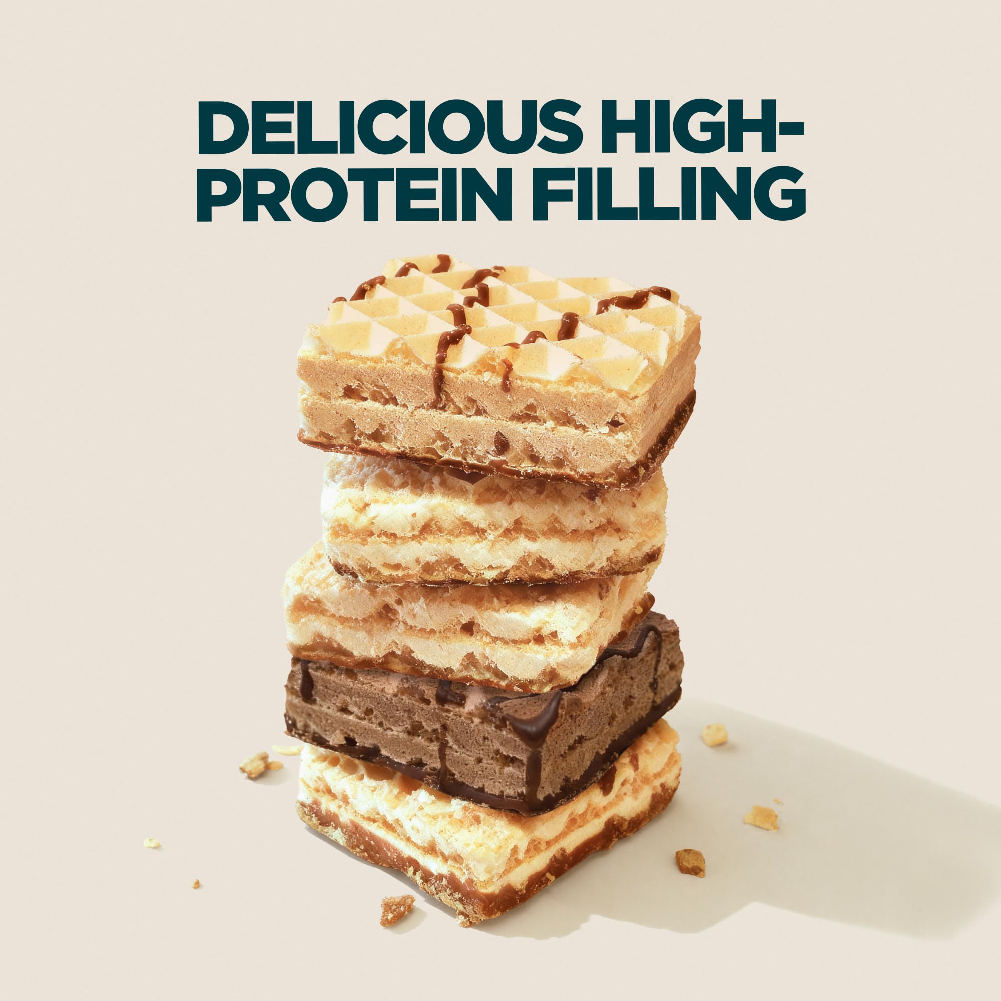 Myprotein Crispy Wafers con 60% menos azúcar, opción más ligera