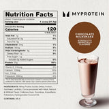 Sabor chocolate milkshake de Myprotein Impact Whey Isolate para batidos deliciosos