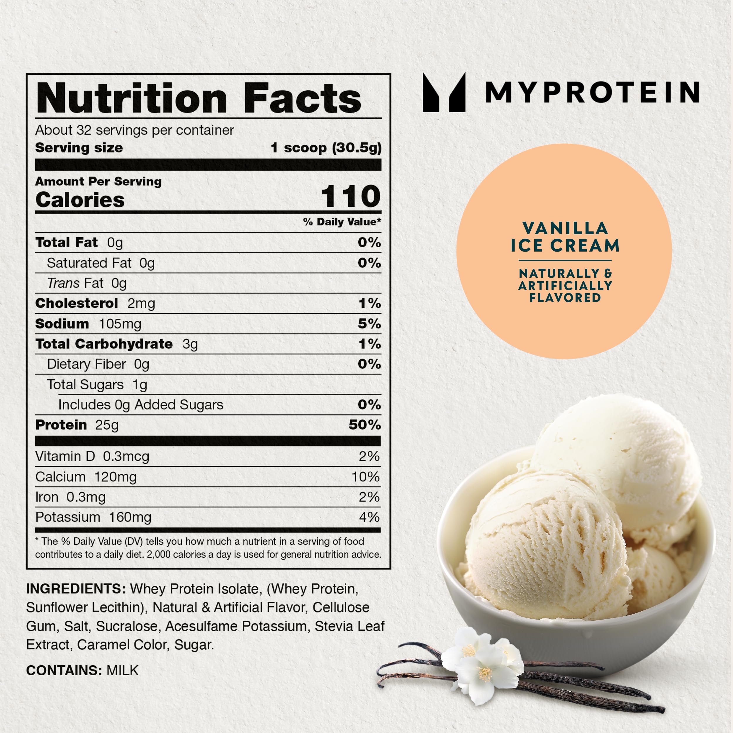 Uso diario de Myprotein Impact Whey Isolate para mantener la ingesta proteica.