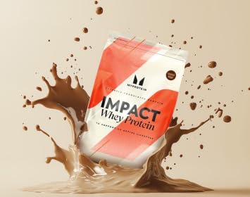 Envase chocolate de Myprotein Impact Whey Protein, sabor delicioso para batidos