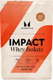 Myprotein Impact Whey Isolate Caramelo Salado en bote para recuperación muscular.