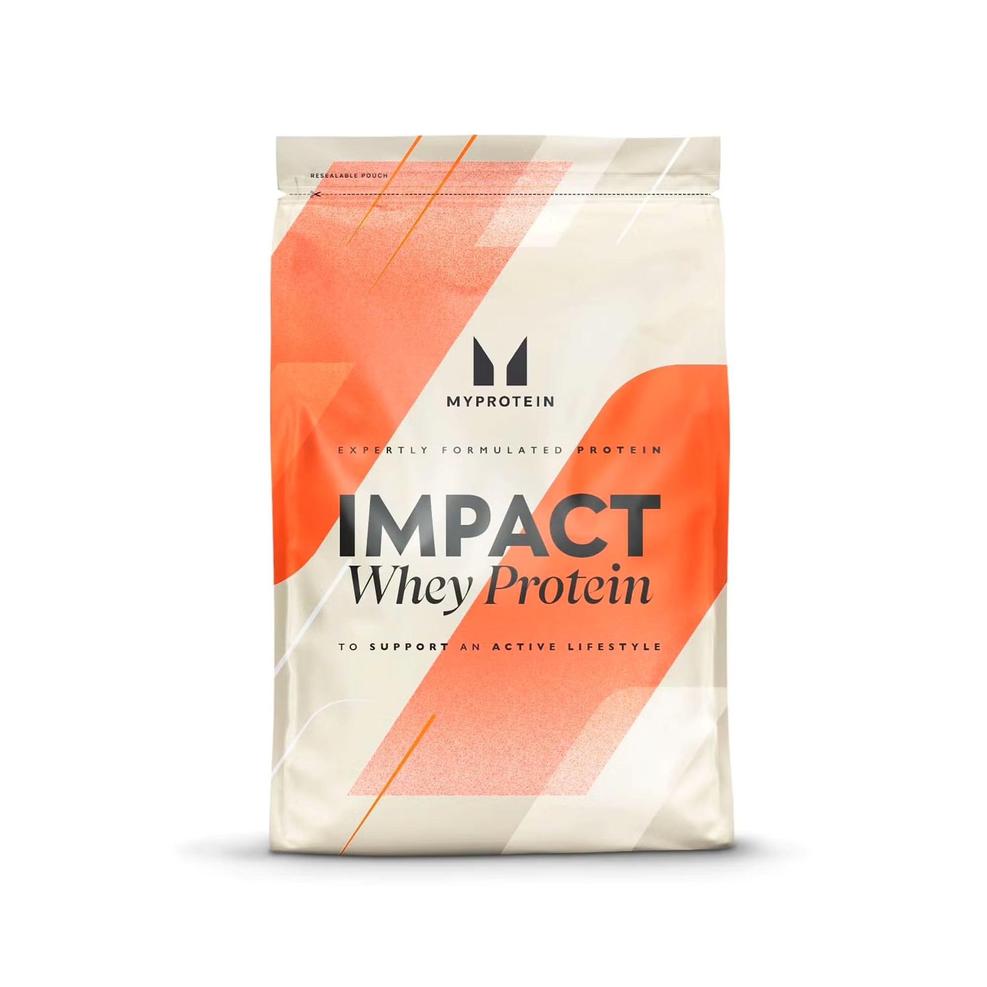 Myprotein Impact Whey Protein, polvo sin sabor, ideal para batidos personalizables.
