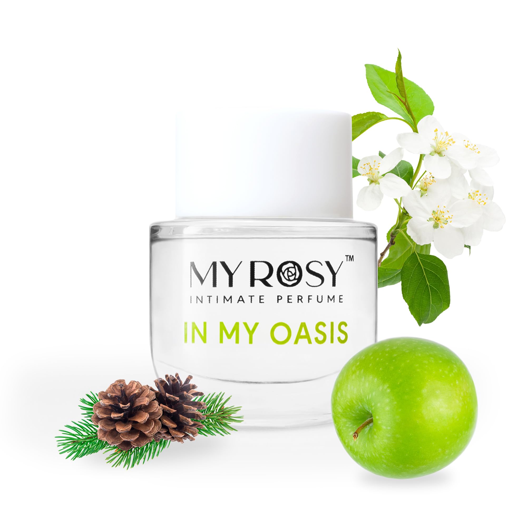MYROSY In My Oasis: botella de perfume para mujer, fragancia duradera.