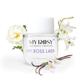 MYROSY, bote desodorante de perfume, fragancia duradera para uso diario.