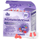 Gominolas Myrtaverde Ashwagandha, sabor bayas, apoyo al bienestar diario.