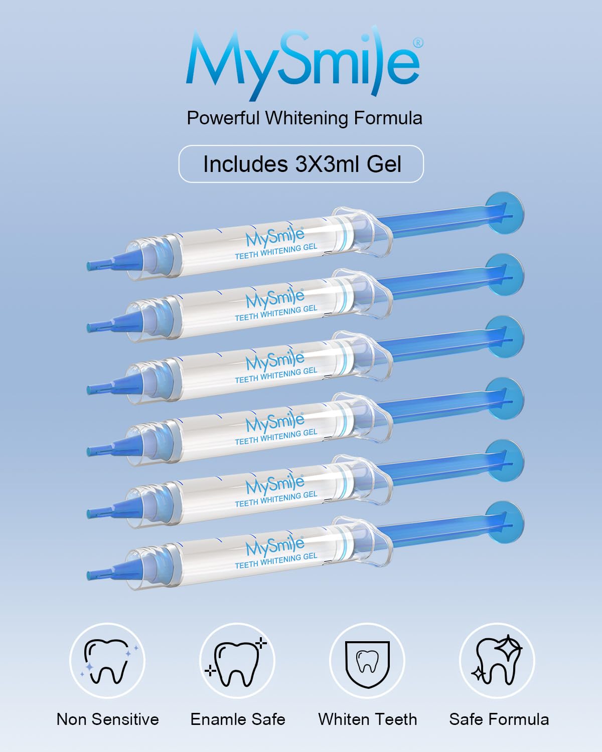 MySmile accesorio de viaje, blanqueado fiable durante desplazamientos
