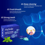 MySmile enjuague de boca menta concentrado para uso diario.