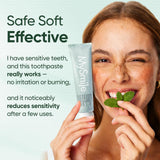MySmile pasta-dientes aceite de coco y extracto de árbol de té para limpieza natural