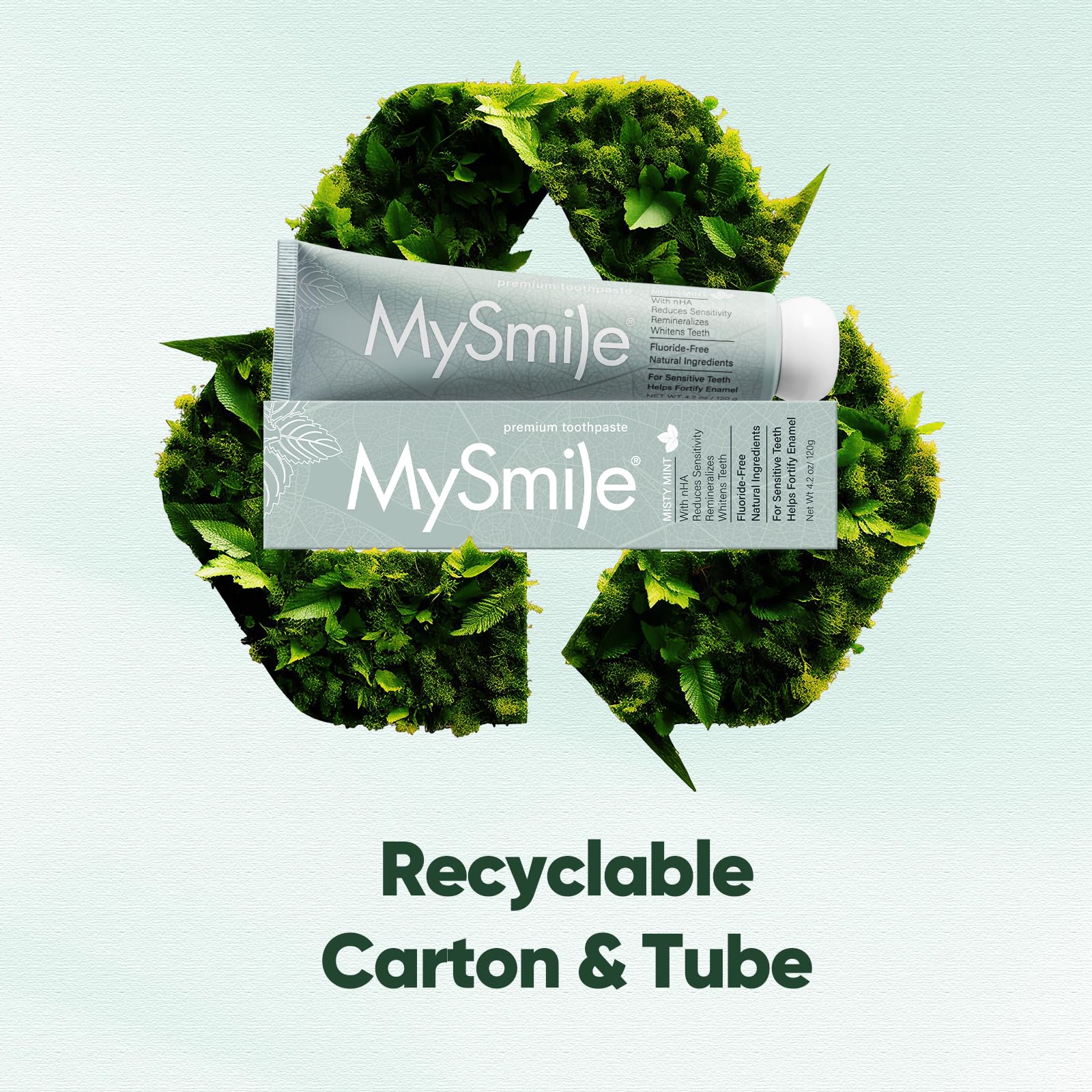 MySmile pasta-dientes blanqueamiento suave para tono dental más claro