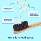 MySmile tabletas enjuague bucal para viaje ofrecen frescura sin agua.