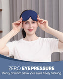 MZOO antifaz con copas arqueadas de 13 mm para mayor confort ocular