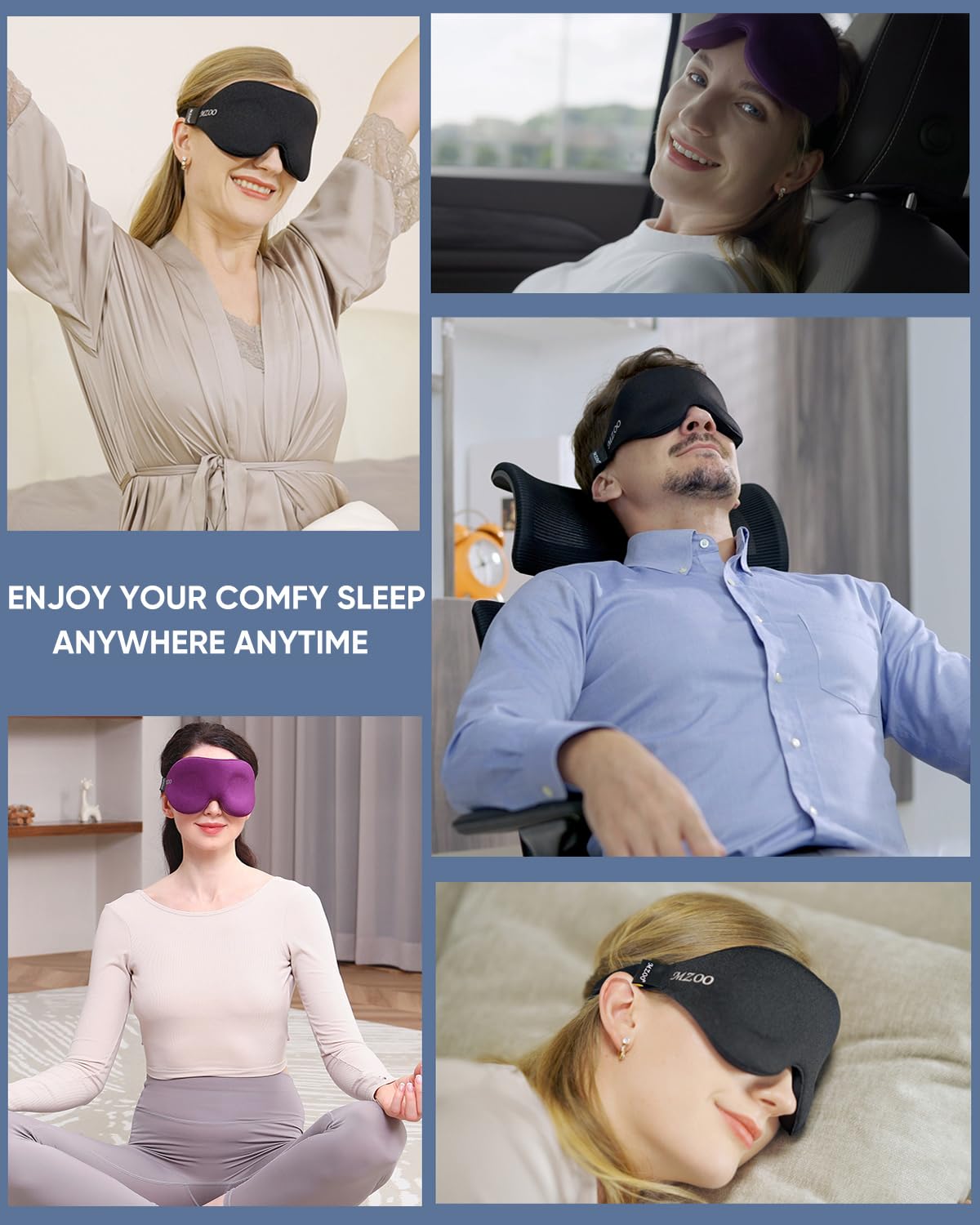 MZOO ideal para viajes siestas y turnos nocturnos