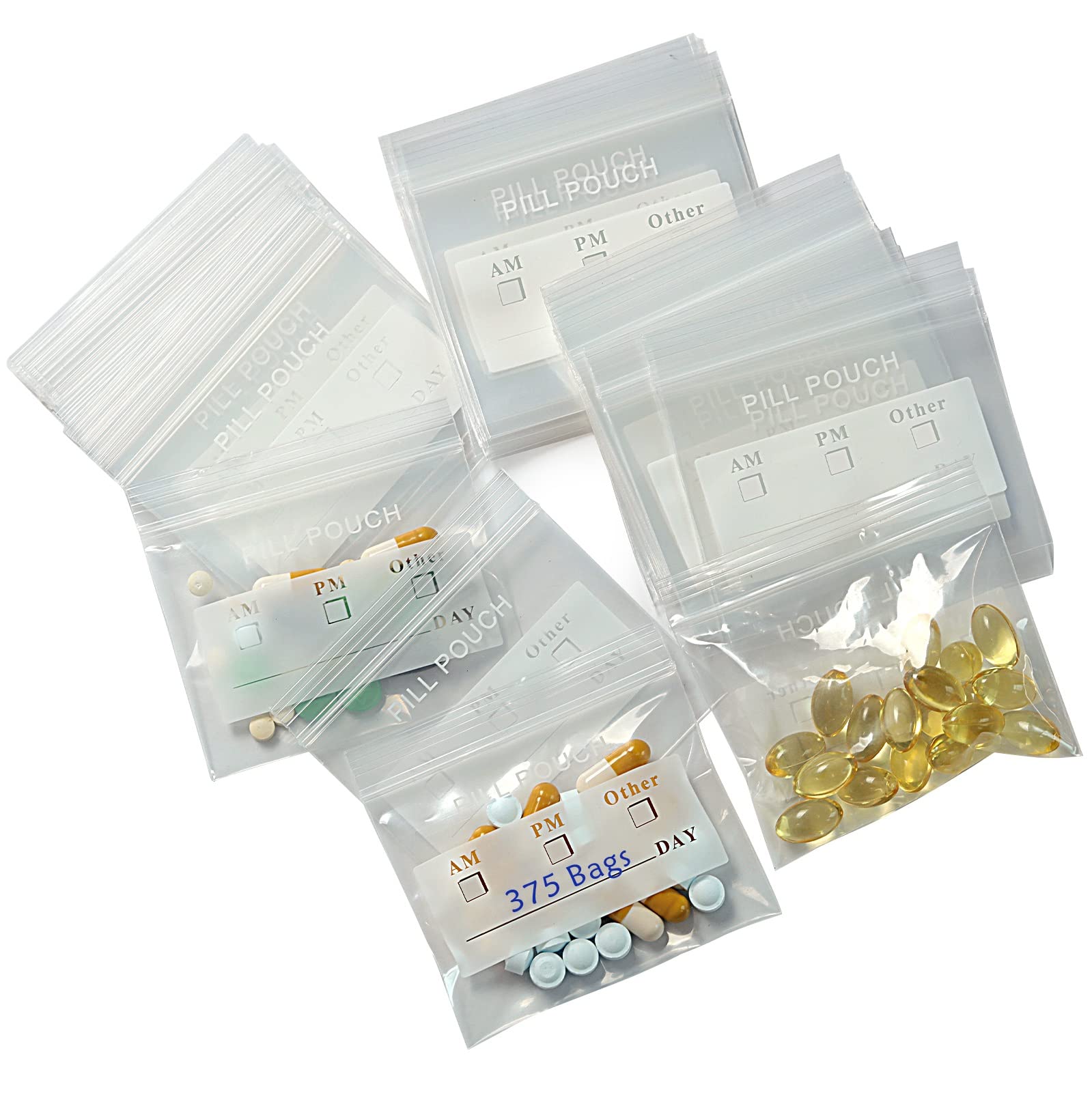 Bolsas MZRoyal 6 mil 3x2.75: almacenamiento seguro para viaje.