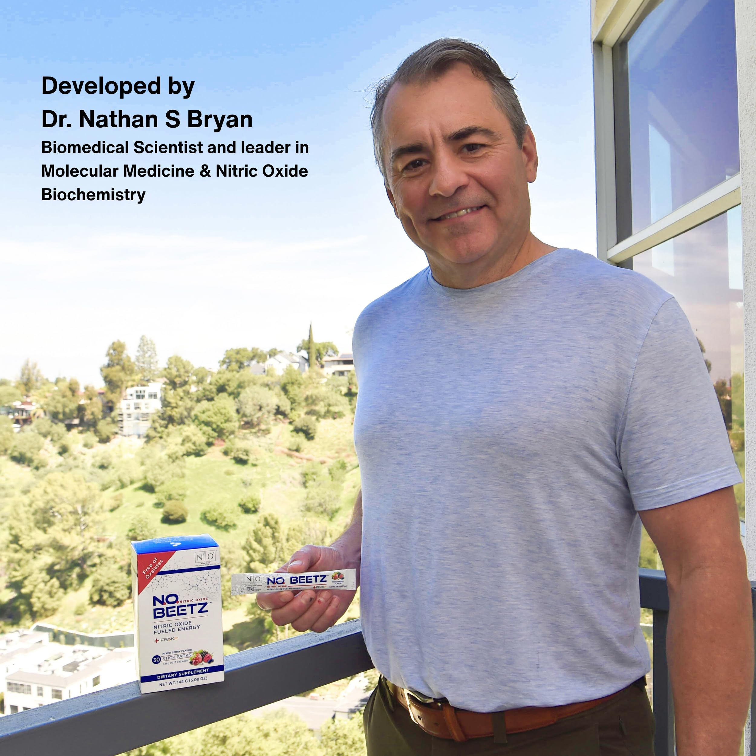 N1O1 N.O. Beetz, contenido nutricional enfocado en electrolitos.