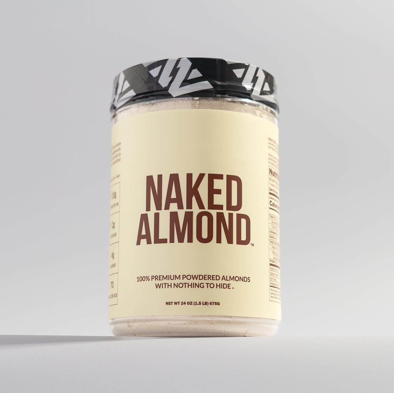 NAKED polvo apto para veganos, base versátil para recetas.