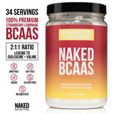 NAKED BCAAs cucharita medidora, facilita dosificar para cada sesión.