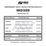 NAKED Casein, 26 g de proteína por porción para entrenos.