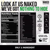NAKED Casein, proceso en frío, sin detergentes ni aditivos.