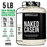 NAKED Casein Vanilla, batido cremoso perfecto tras entreno.