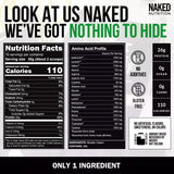 NAKED Caseína 26 g de proteína por porción para recuperación