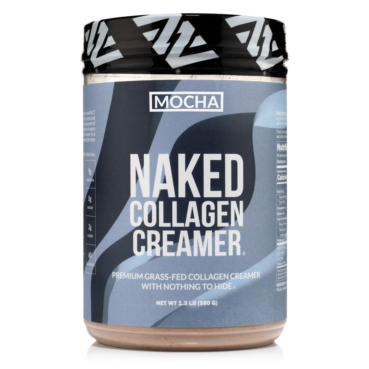 NAKED Colágeno Mocha en bote, crema suave para café